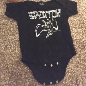 Led-zeppelin baby onesie